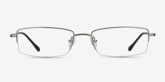 Minneapolis Silver Men Metal Eyeglasses EyeBuyDirect