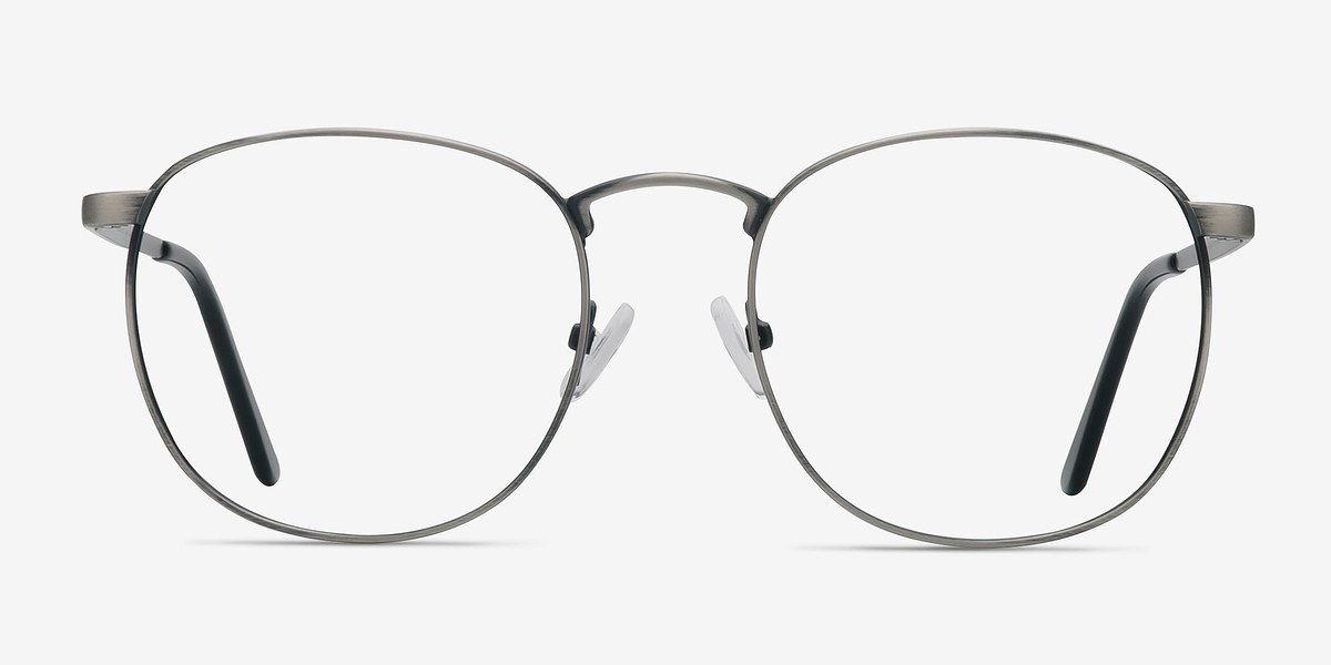 St Michel Gunmetal Metal Eyeglasses Eyebuydirect 