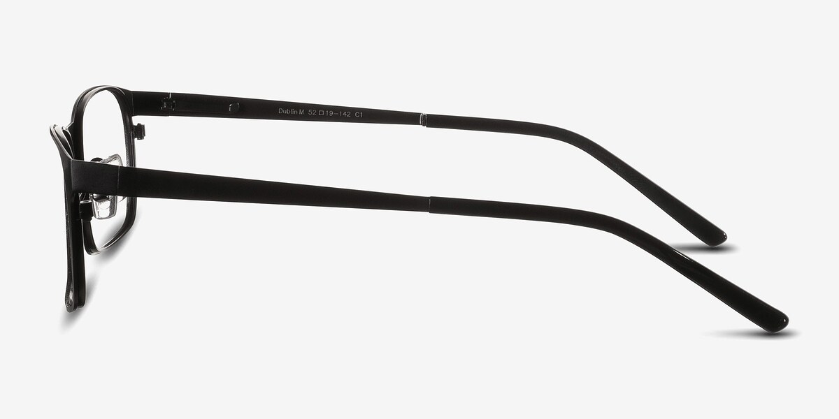 Dublin Black Metal Eyeglasses EyeBuyDirect