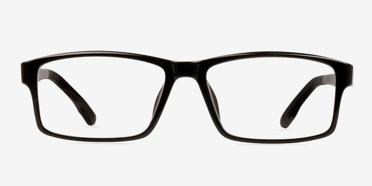 Bandon Black Plastic Eyeglasses EyeBuyDirect
