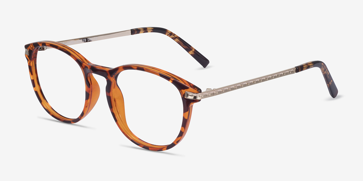 Daphne Brown/Tortoise Women Plastic Eyeglasses EyeBuyDirect