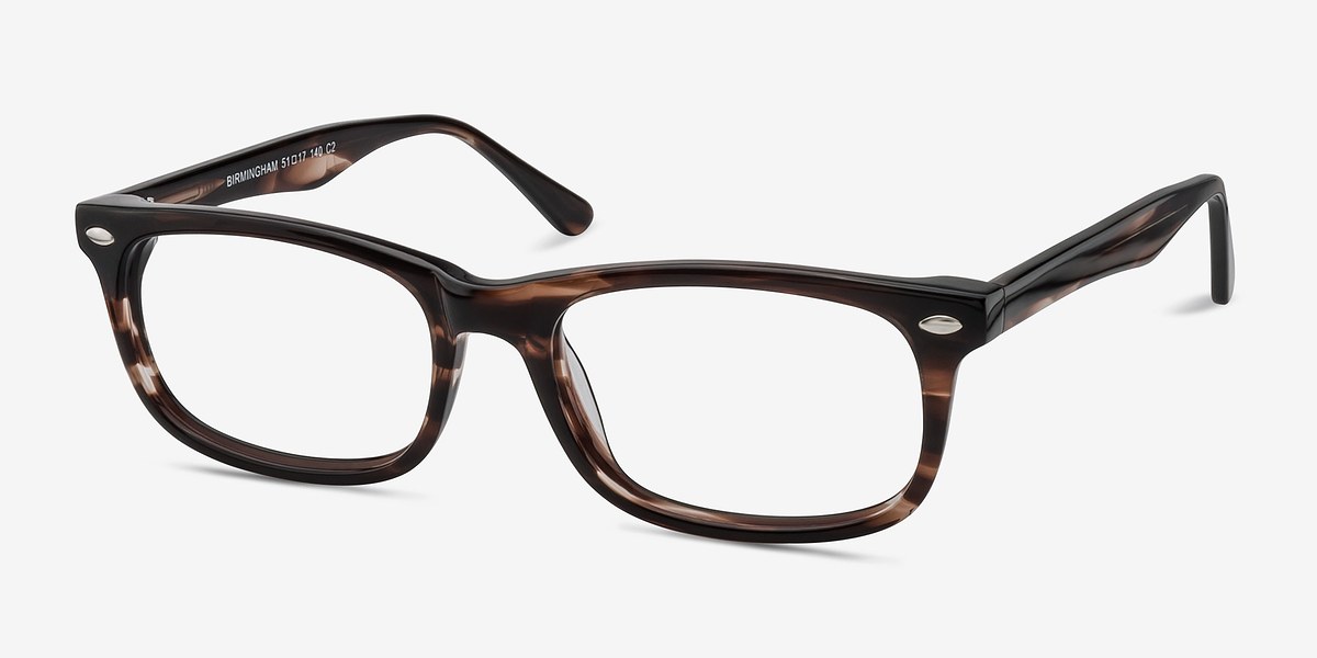 Birmingham Coffee Acetate Eyeglasses EyeBuyDirect
