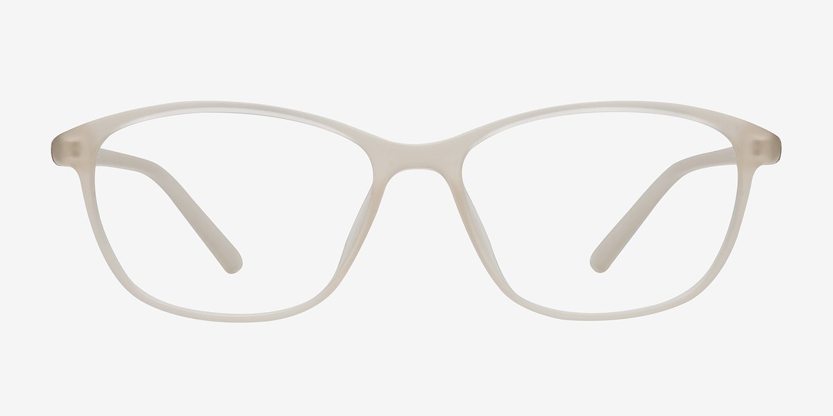 District | Matte Beige | Women Plastic Eyeglasses | EyeBuyDirect