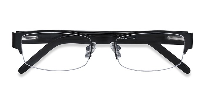 Chilliwack | Black Metal Eyeglasses | EyeBuyDirect