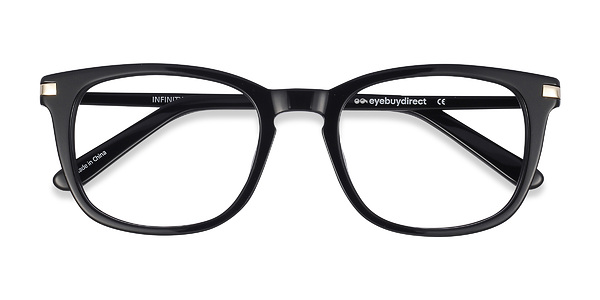 Infinity | Black Acetate Eyeglasses | EyeBuyDirect
