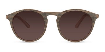 Dark Walnut Air -  Wood Texture Sunglasses