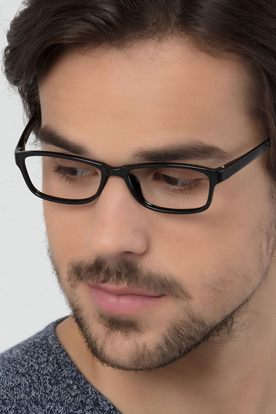 Versus | Black Plastic Eyeglasses | EyeBuyDirect